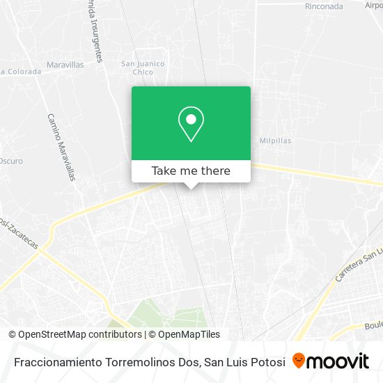 Fraccionamiento Torremolinos Dos map