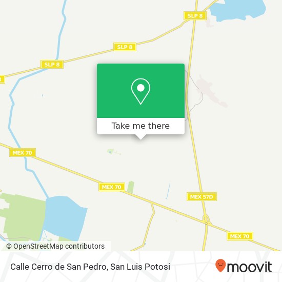 How to get to Calle Cerro de San Pedro in Soledad De Graciano Sánchez by  Bus?