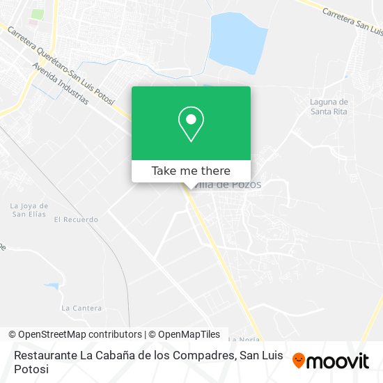 Restaurante La Cabaña de los Compadres map