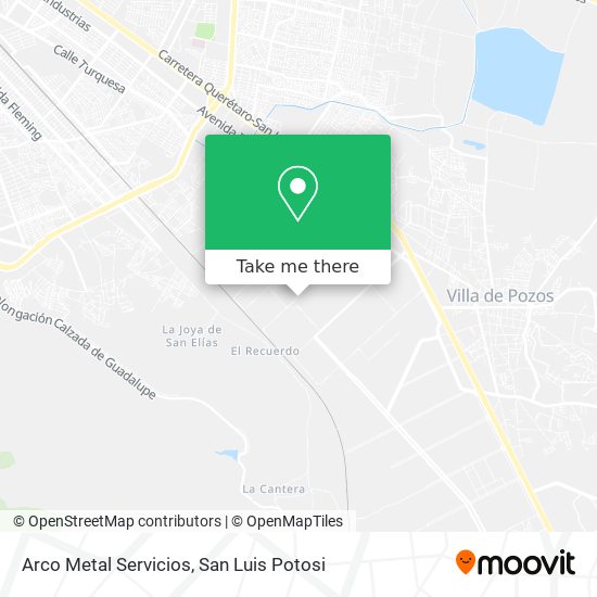 Arco Metal Servicios map