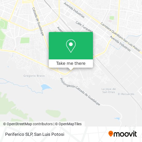 Periferico SLP map