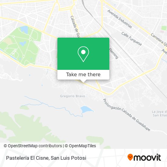 Pastelería El Cisne map