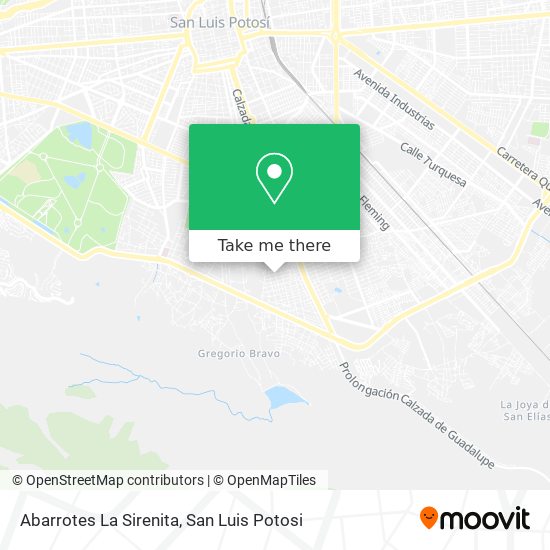 Abarrotes La Sirenita map