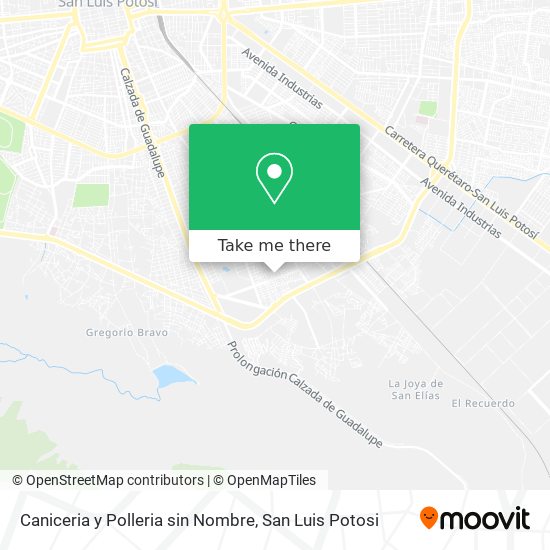Caniceria y Polleria sin Nombre map