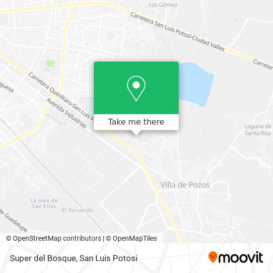Mapa de Super del Bosque