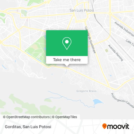 Mapa de Gorditas