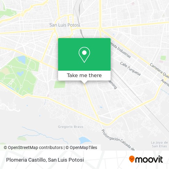 Plomeria Castillo map