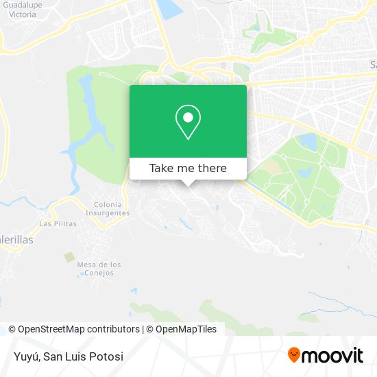 Yuyú map