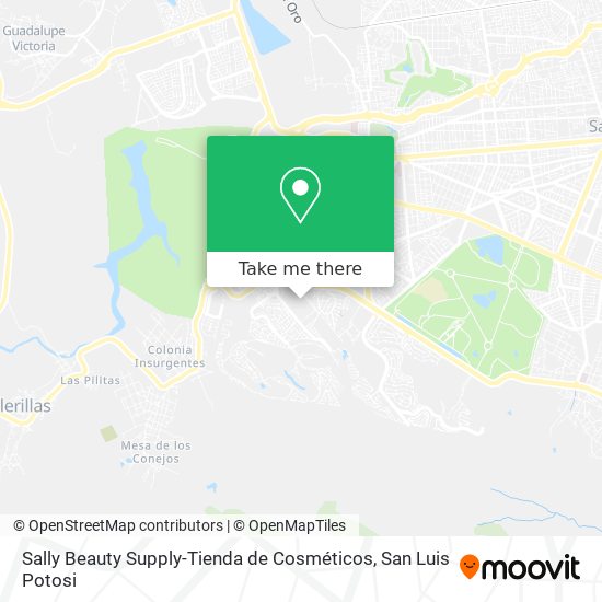 Sally Beauty Supply-Tienda de Cosméticos map
