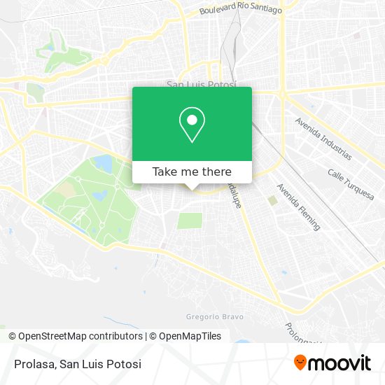Mapa de Prolasa