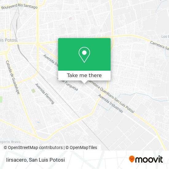 Mapa de Iirsacero