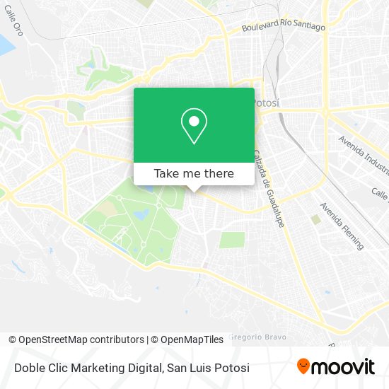 Doble Clic Marketing Digital map