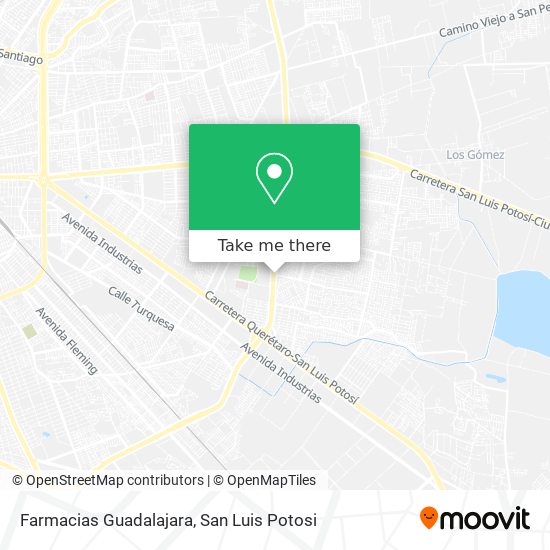 Farmacias Guadalajara map