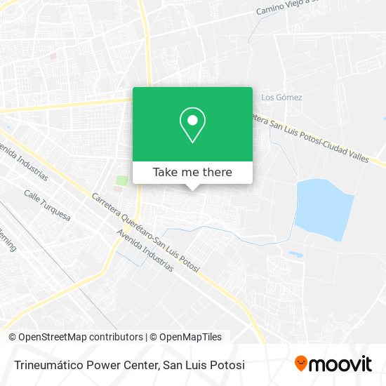 Trineumático Power Center map