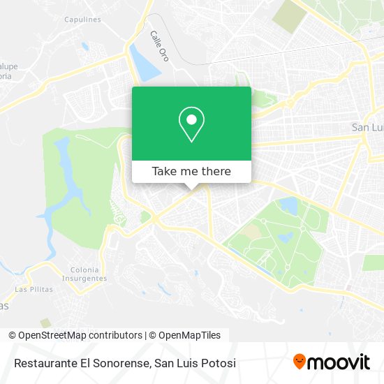 Restaurante El Sonorense map