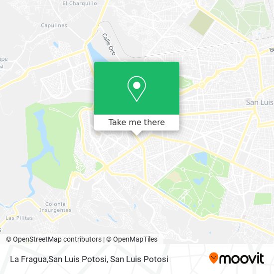 La Fragua,San Luis Potosi map
