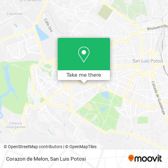 Corazon de Melon map