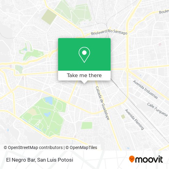 Mapa de El Negro Bar