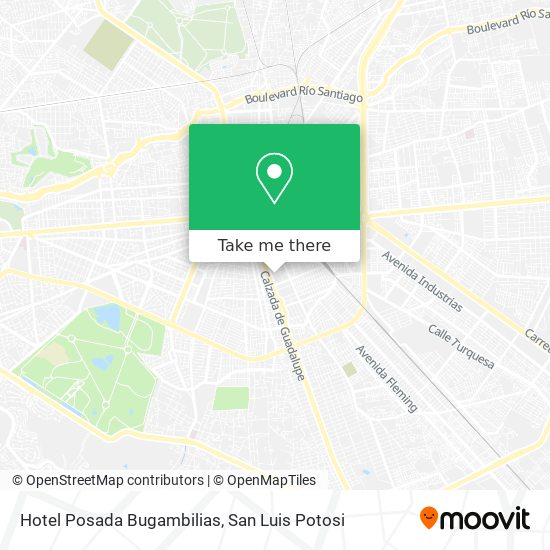 Hotel Posada Bugambilias map
