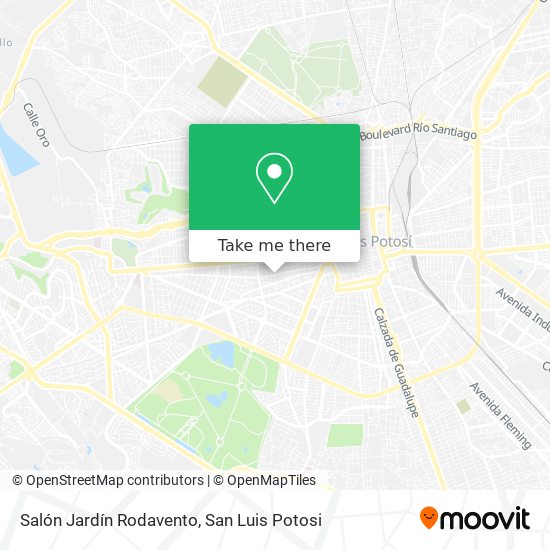 Salón Jardín Rodavento map