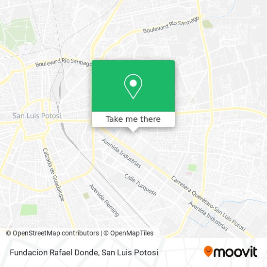 Fundacion Rafael Donde map