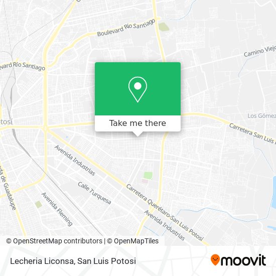 Lecheria Liconsa map