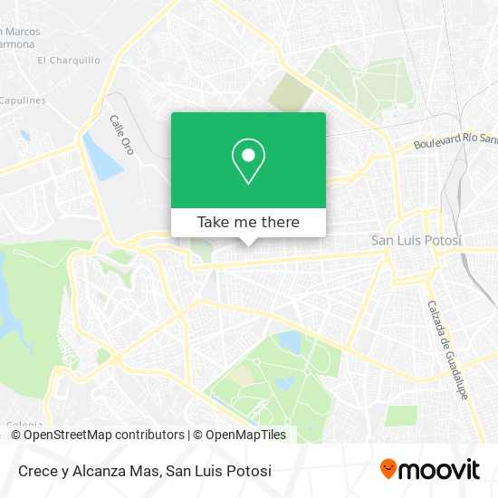 Crece y Alcanza Mas map