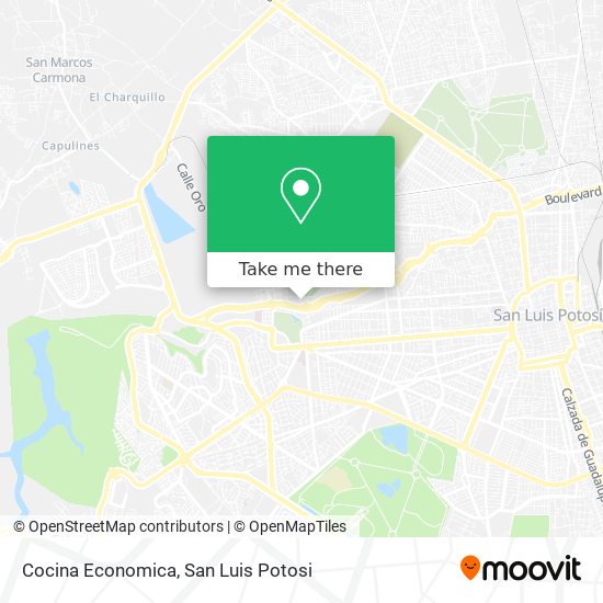Cocina Economica map