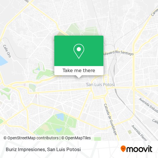 Mapa de Buriz Impresiones