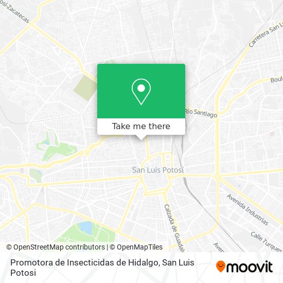 Promotora de Insecticidas de Hidalgo map