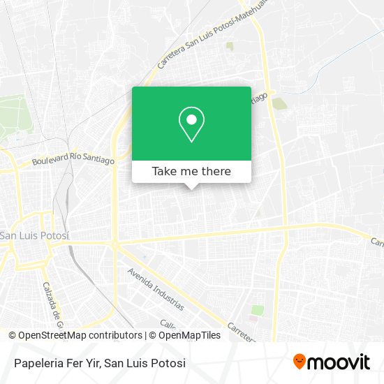 Mapa de Papeleria Fer Yir