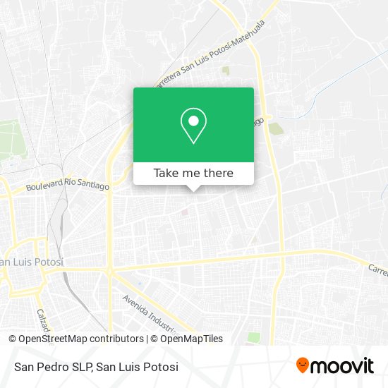 San Pedro SLP map