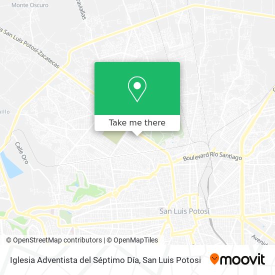 Mapa de Iglesia Adventista del Séptimo Día