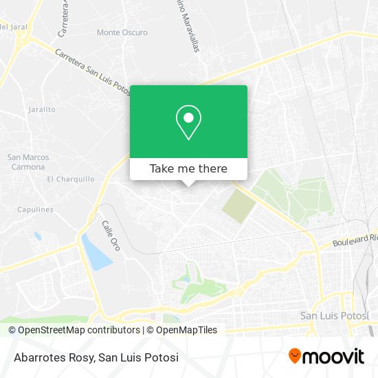 Mapa de Abarrotes Rosy