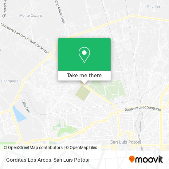Mapa de Gorditas Los Arcos