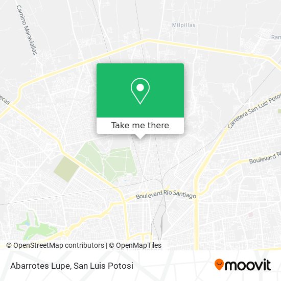 Abarrotes Lupe map