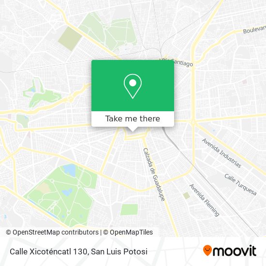 Calle Xicoténcatl 130 map