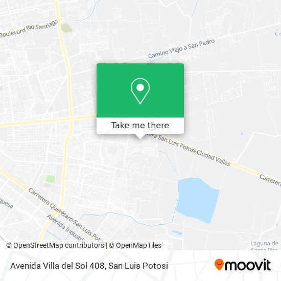Avenida Villa del Sol 408 map