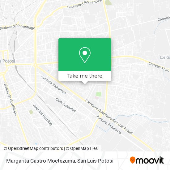 Margarita Castro Moctezuma map