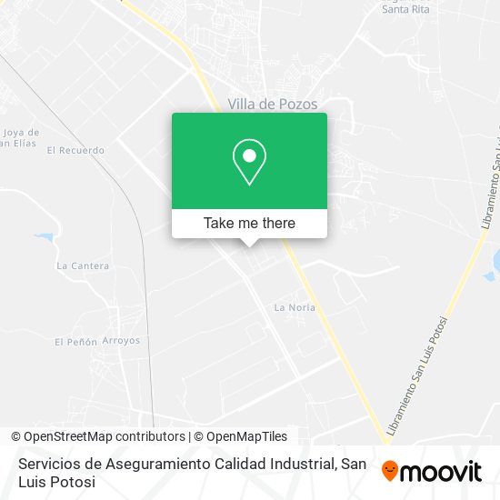 Servicios de Aseguramiento Calidad Industrial map