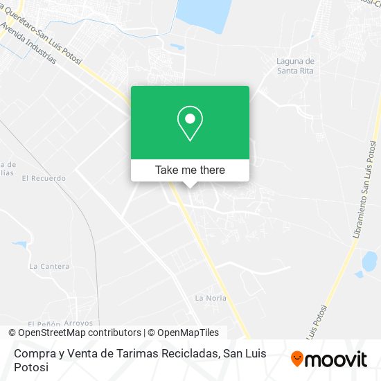 Mapa de Compra y Venta de Tarimas Recicladas