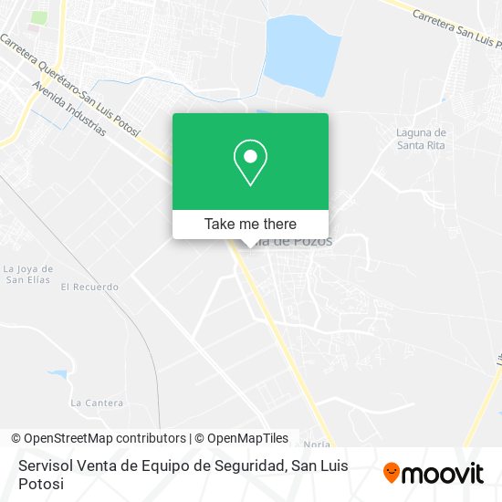 Servisol Venta de Equipo de Seguridad map