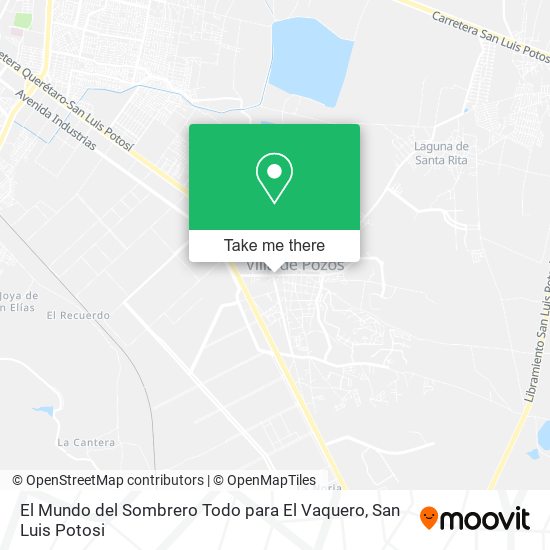 El Mundo del Sombrero Todo para El Vaquero map