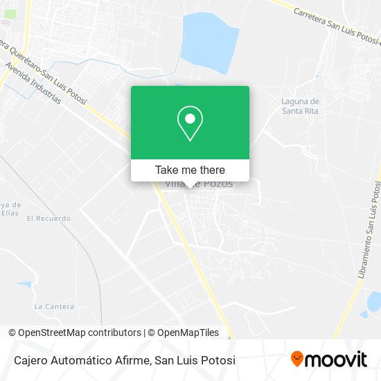 Cajero Automático Afirme map
