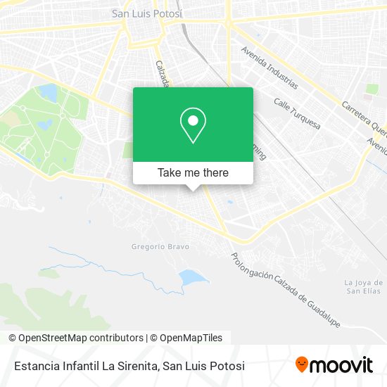 Estancia Infantil La Sirenita map