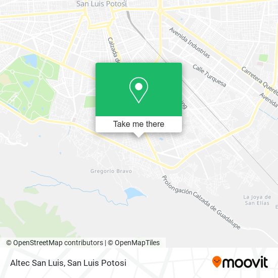 Altec San Luis map