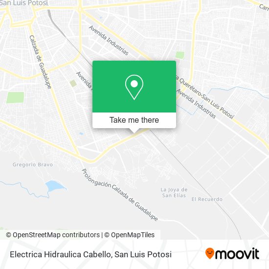 Mapa de Electrica Hidraulica Cabello