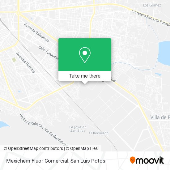 Mexichem Fluor Comercial map
