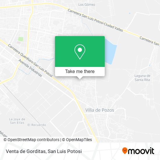 Venta de Gorditas map