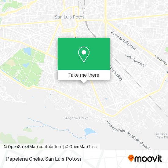 Mapa de Papeleria Chelis